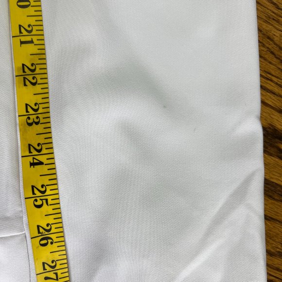 INC International Concepts Size 6 Skinny Leg Flare Ankle Mid Rise White Pants - Picture 8 of 15